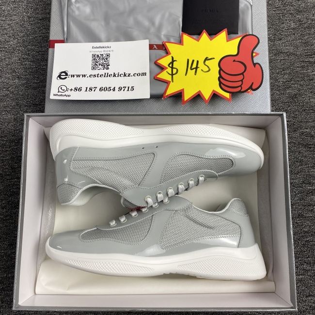 Men  P*rada Top Sneakers