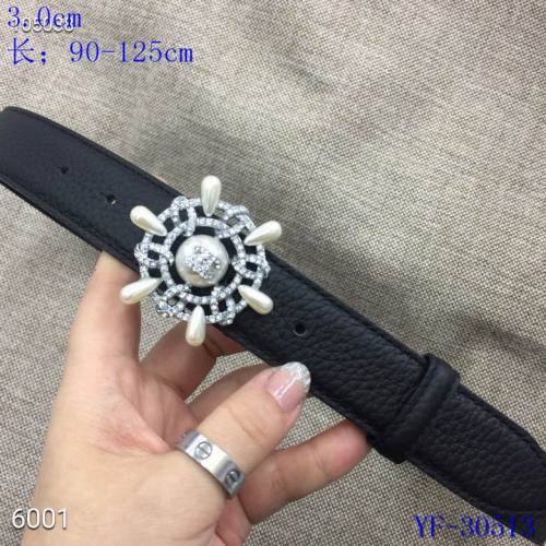 C*hanel Belts Top Quality 30MM