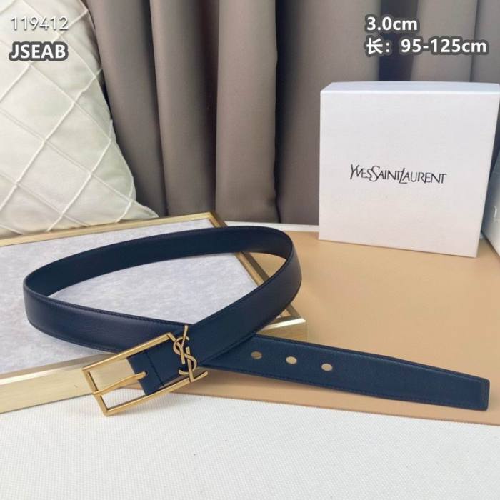 Y*SL Belts Top Quality 30MM