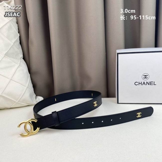 C*hanel Belts Top Quality 30MM