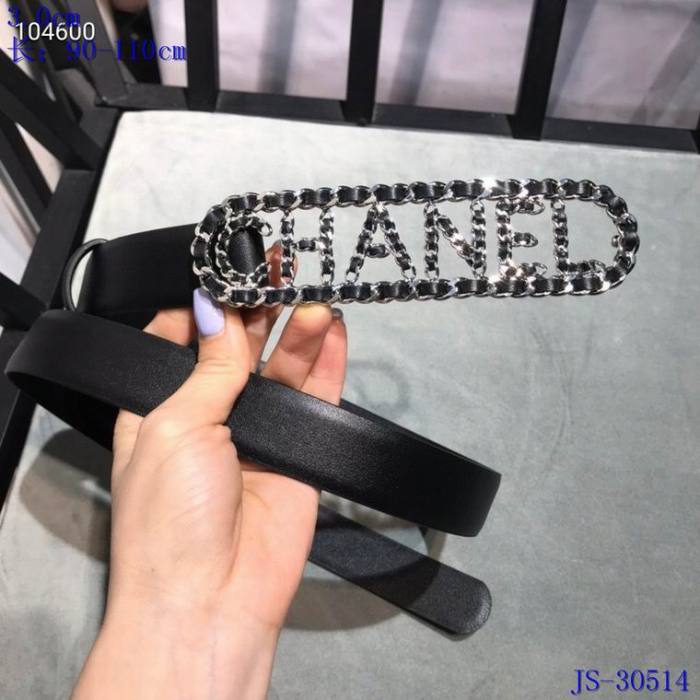 C*hanel Belts Top Quality 30MM