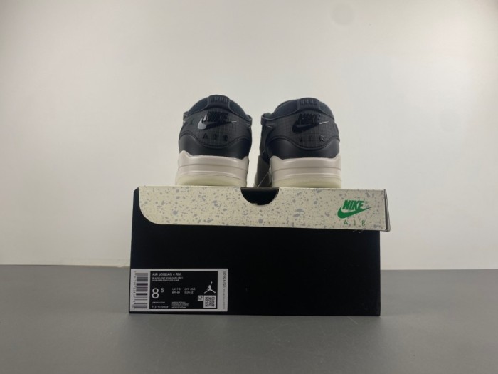 A*ir J*ordan 4 RM  “Black/Light Bone”  FQ7939 001