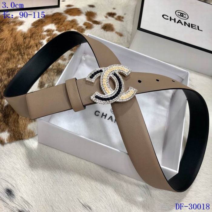 C*hanel Belts Top Quality 30MM