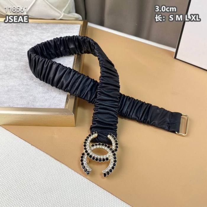 C*hanel Belts Top Quality 30MM