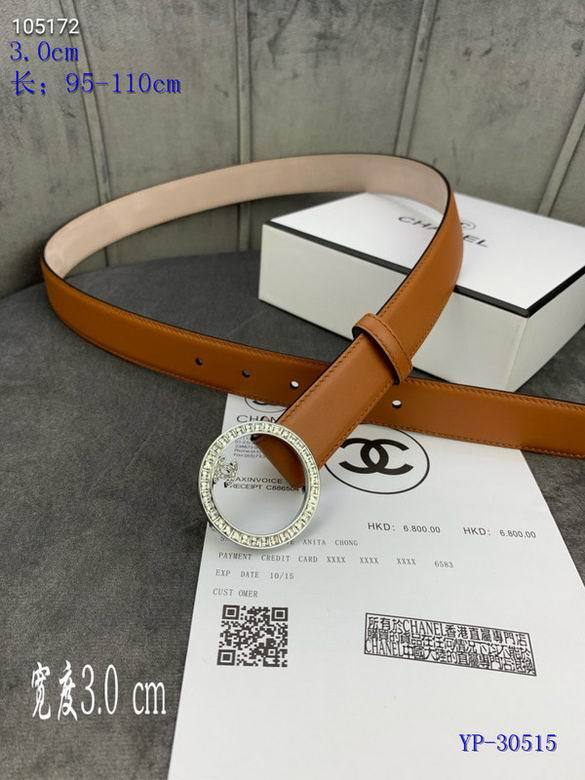 C*hanel Belts Top Quality 30MM