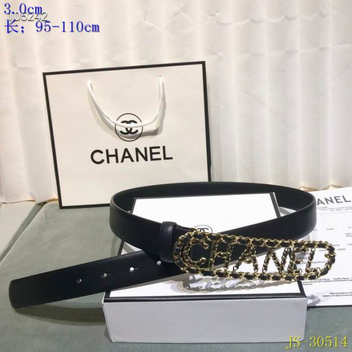 C*hanel Belts Top Quality 30MM