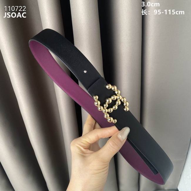 C*hanel Belts Top Quality 30MM