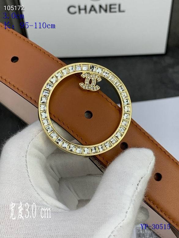 C*hanel Belts Top Quality 30MM