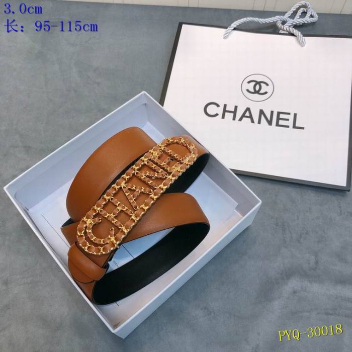 C*hanel Belts Top Quality 30MM