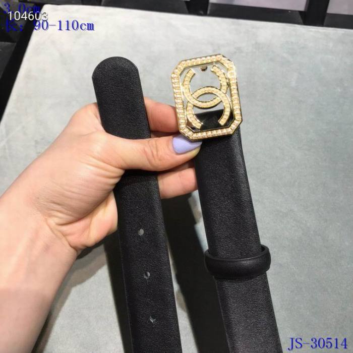 C*hanel Belts Top Quality 30MM