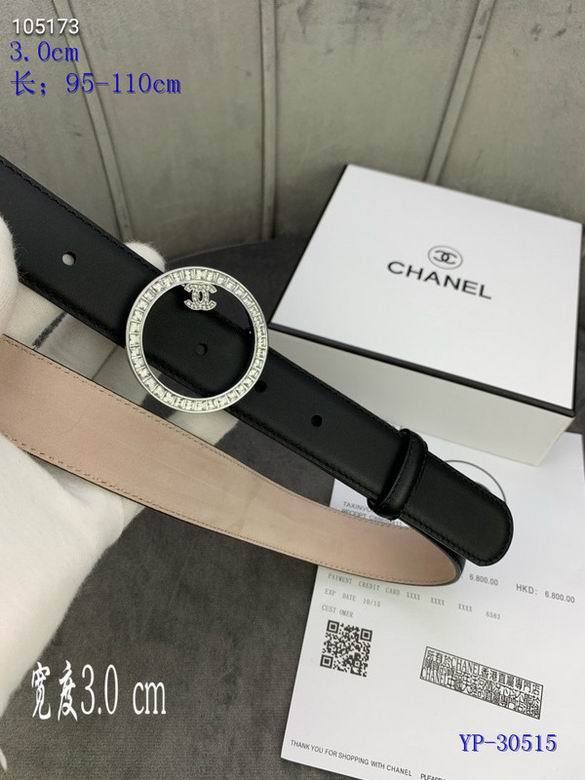 C*hanel Belts Top Quality 30MM