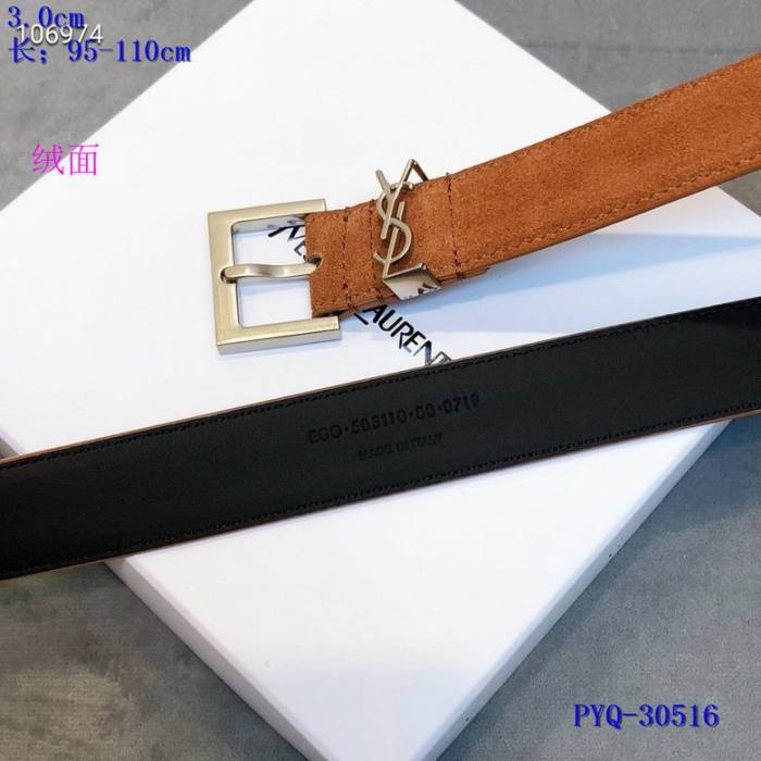 Y*SL Belts Top Quality 30MM