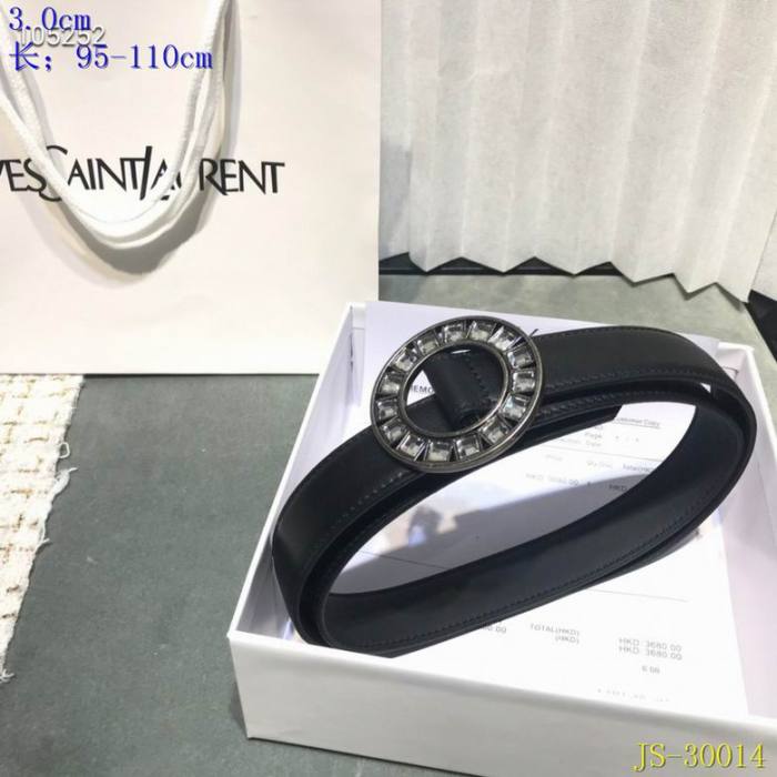 Y*SL Belts Top Quality 30MM