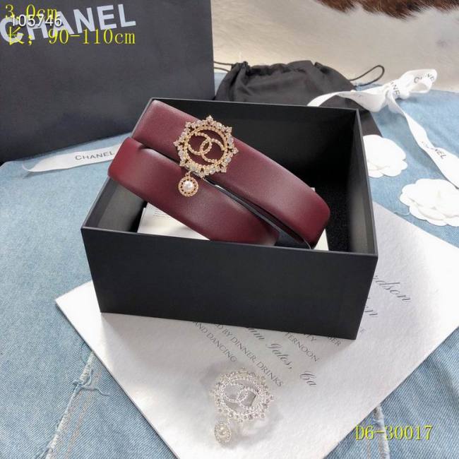 C*hanel Belts Top Quality 30MM