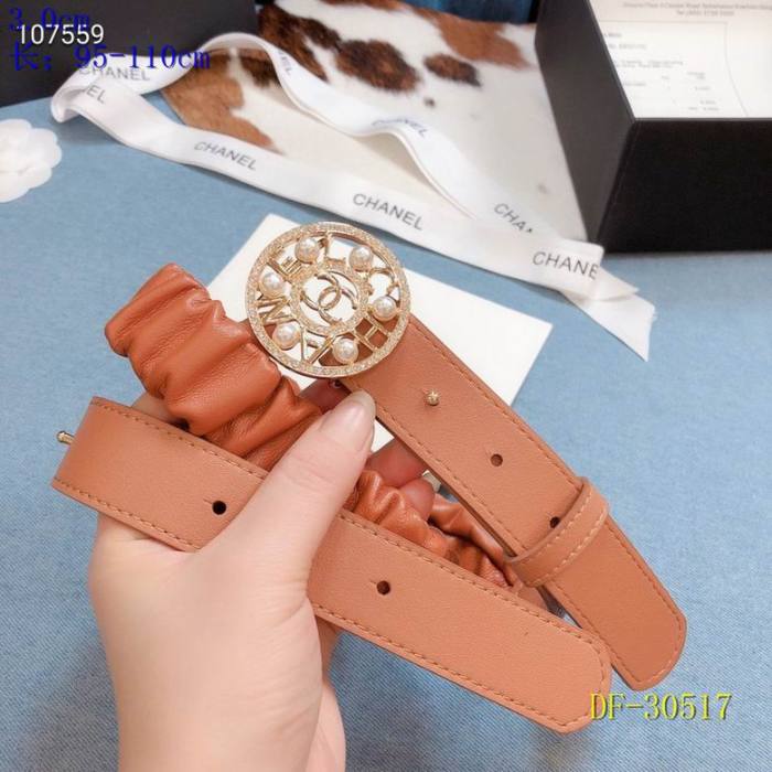C*hanel Belts Top Quality 30MM