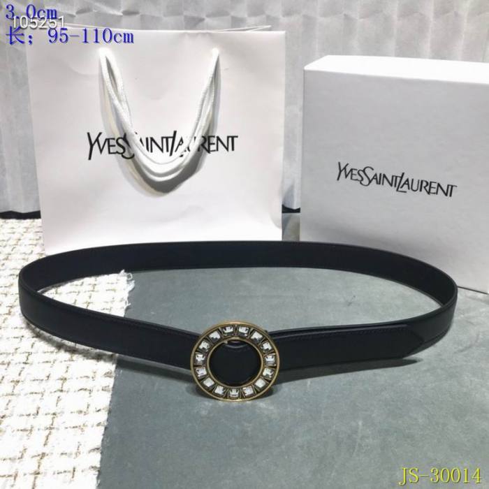 Y*SL Belts Top Quality 30MM