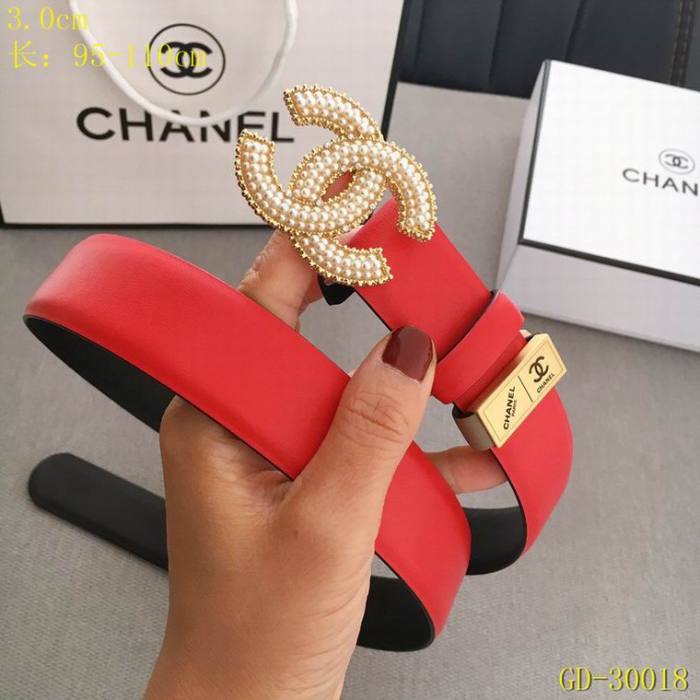 C*hanel Belts Top Quality 30MM