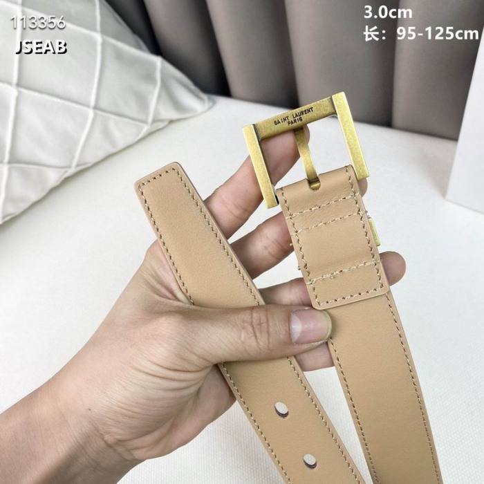 Y*SL Belts Top Quality 30MM