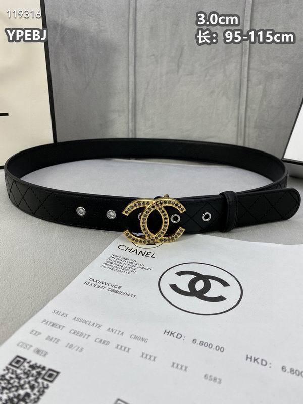 C*hanel Belts Top Quality 30MM