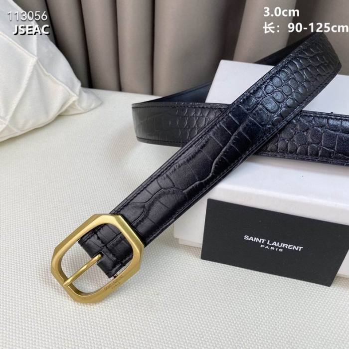 Y*SL Belts Top Quality 30MM
