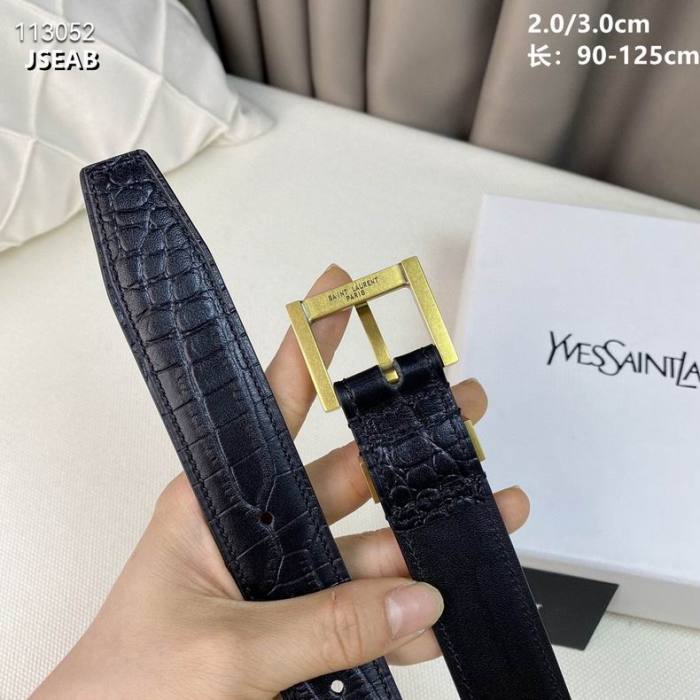 Y*SL Belts Top Quality 30MM