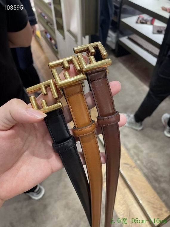 F*endi Belts Top Quality 38MM