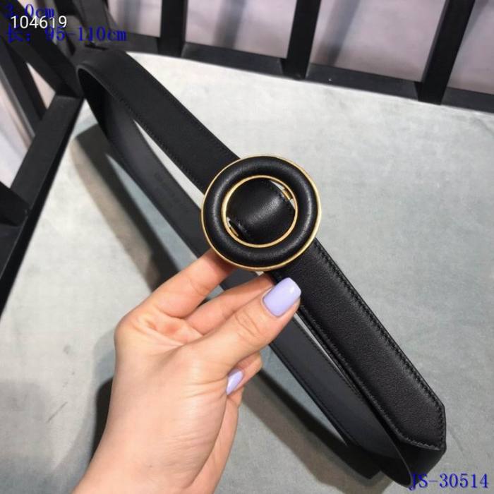 Y*SL Belts Top Quality 30MM