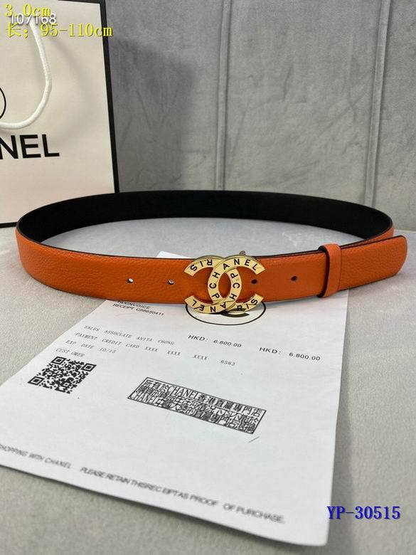 C*hanel Belts Top Quality 30MM