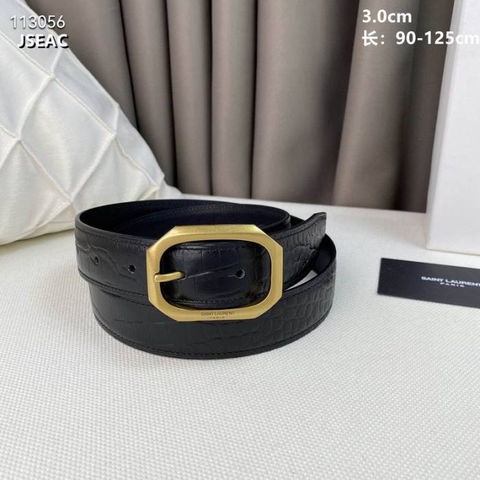 Y*SL Belts Top Quality 30MM