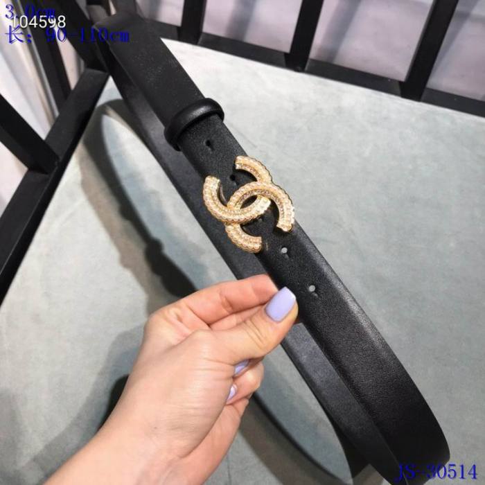 C*hanel Belts Top Quality 30MM