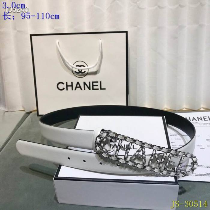 C*hanel Belts Top Quality 30MM