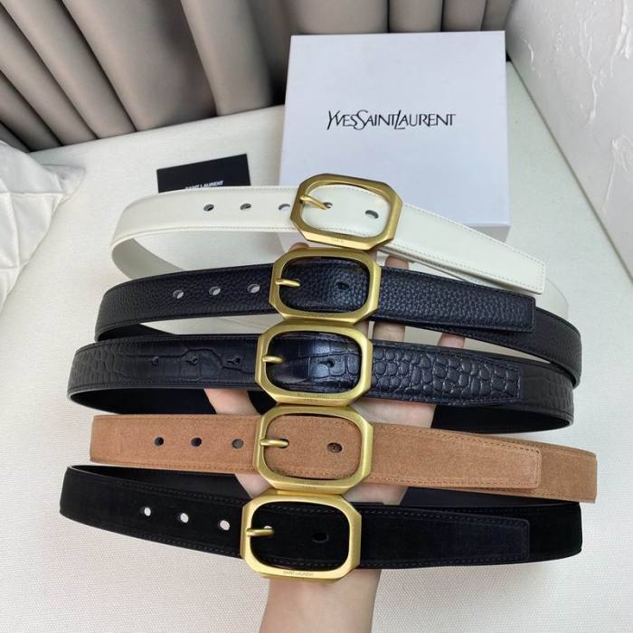 Y*SL Belts Top Quality 30MM