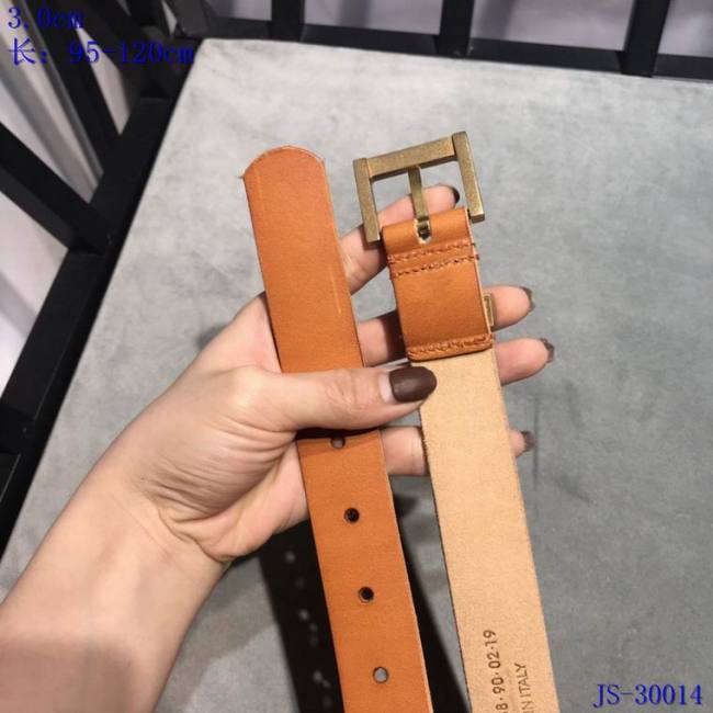 Y*SL Belts Top Quality 30MM
