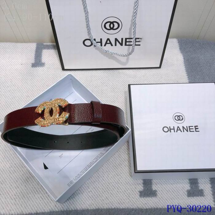 C*hanel Belts Top Quality 30MM