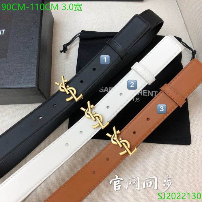 Y*SL Belts Top Quality 30MM