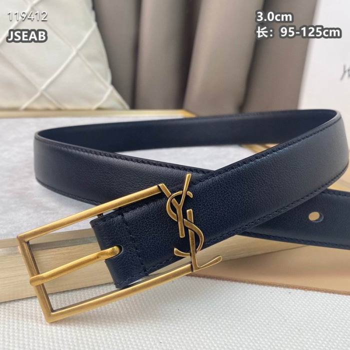 Y*SL Belts Top Quality 30MM
