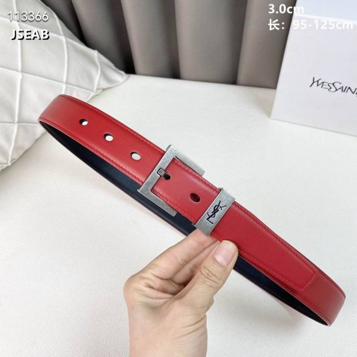 Y*SL Belts Top Quality 30MM
