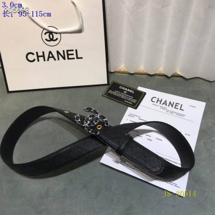C*hanel Belts Top Quality 30MM