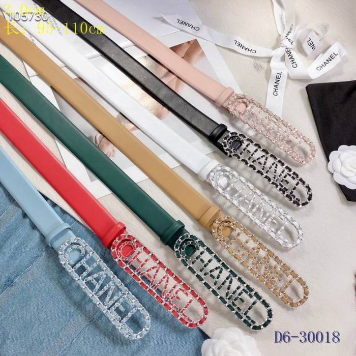 C*hanel Belts Top Quality 30MM