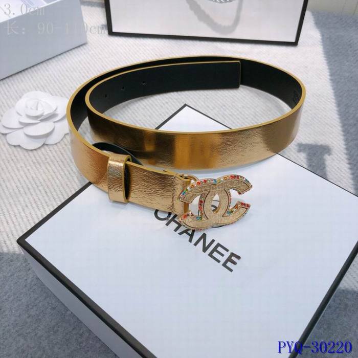 C*hanel Belts Top Quality 30MM