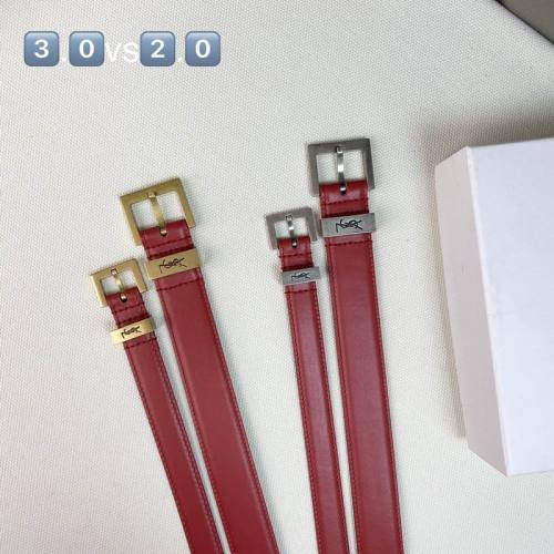 Y*SL Belts Top Quality 30MM