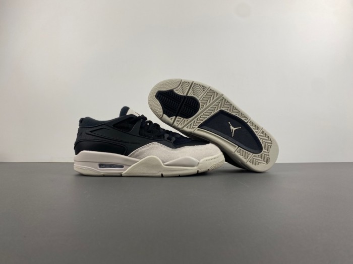 A*ir J*ordan 4 RM  “Black/Light Bone”  FQ7939 001