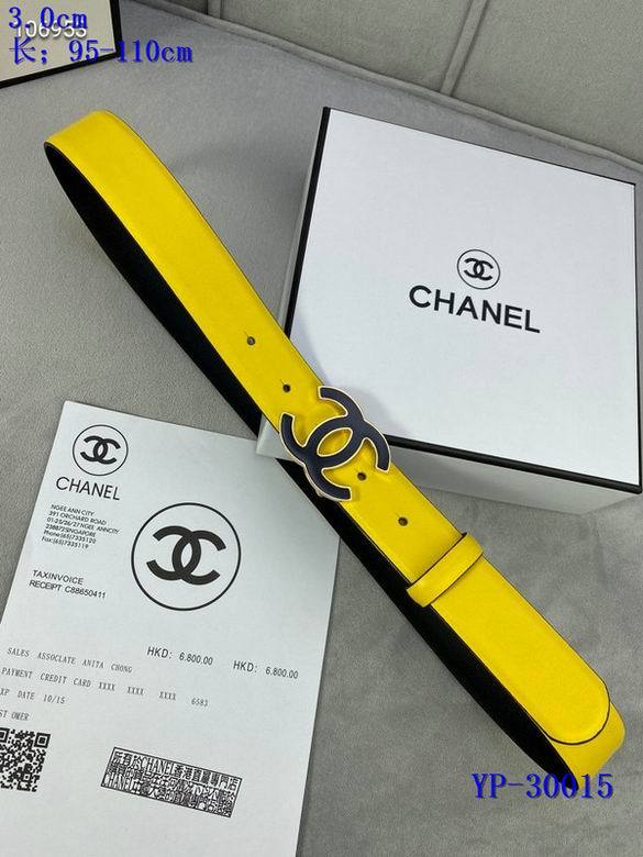 C*hanel Belts Top Quality 30MM