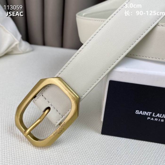 Y*SL Belts Top Quality 30MM