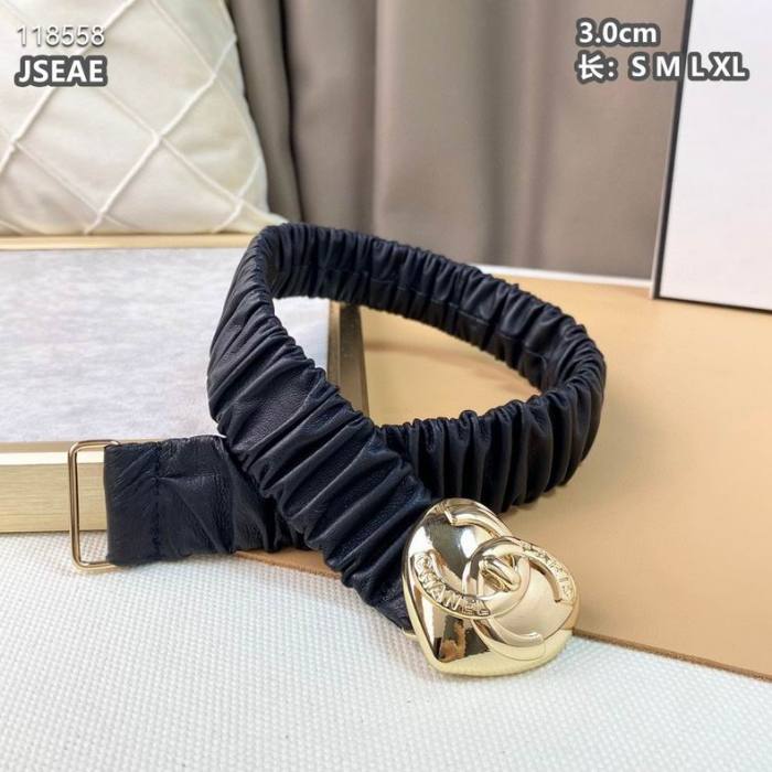 C*hanel Belts Top Quality 30MM