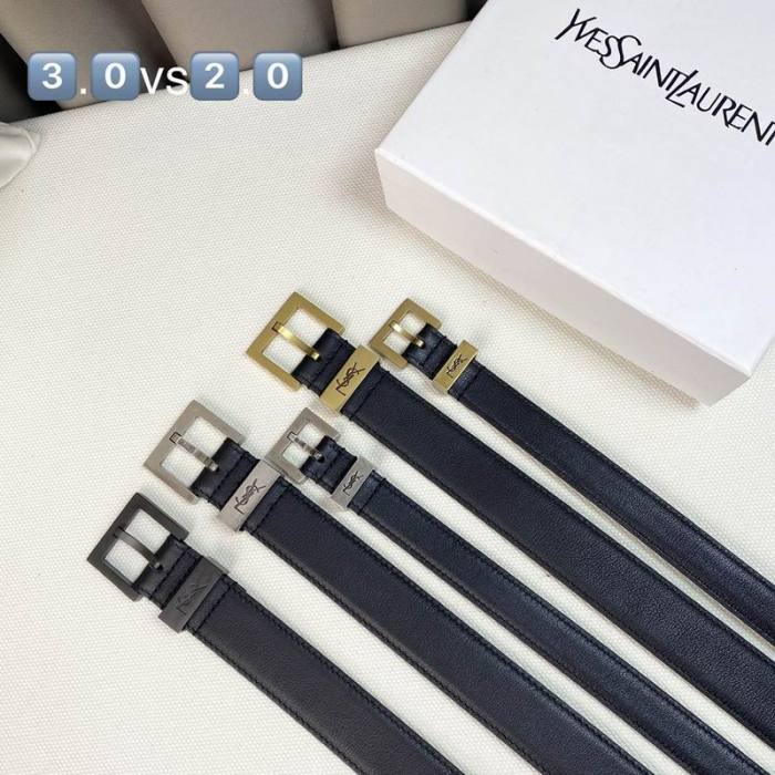 Y*SL Belts Top Quality 30MM