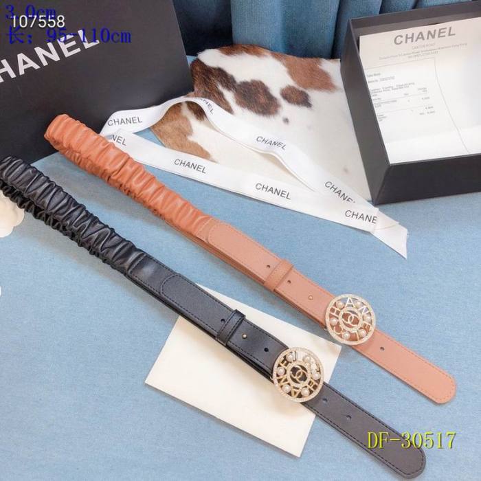 C*hanel Belts Top Quality 30MM
