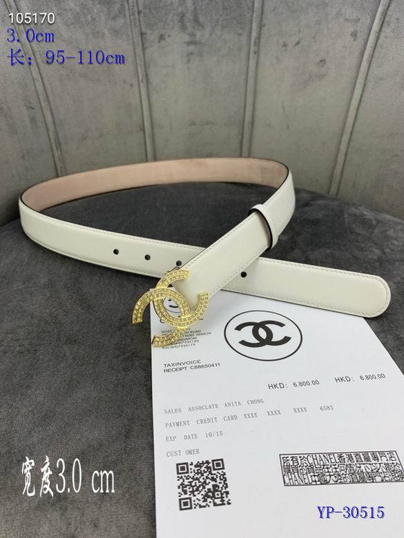 C*hanel Belts Top Quality 30MM