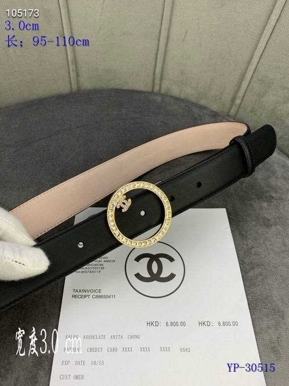 C*hanel Belts Top Quality 30MM