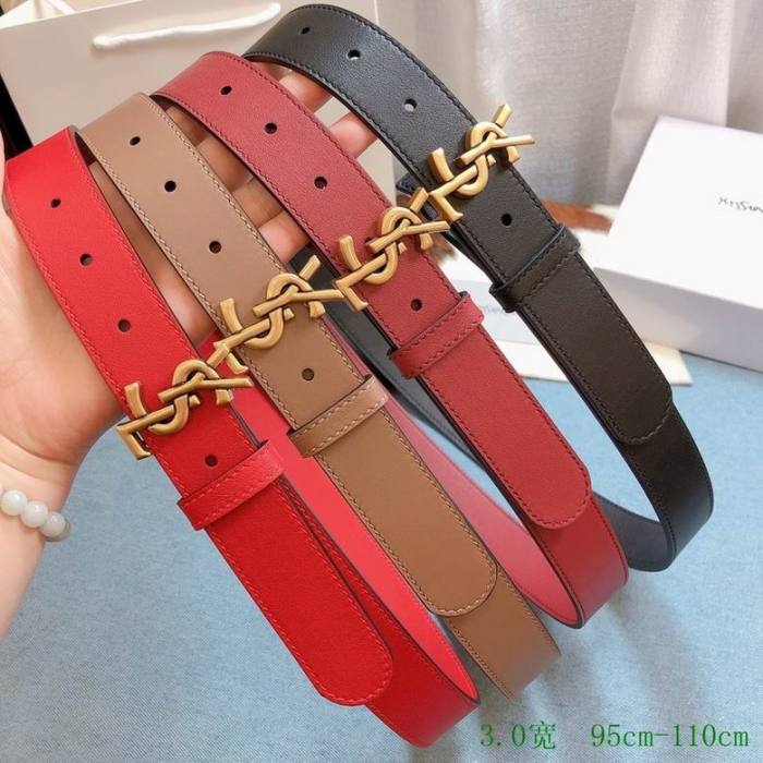Y*SL Belts Top Quality 30MM